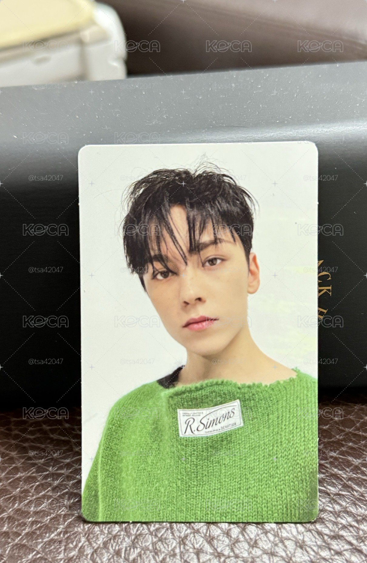 SEVENTEEN VERNON Black Eye TTT 雜誌卡 