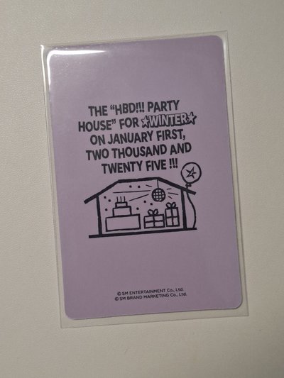 25年生日卡冬