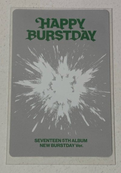 正五 專卡 NEW BURSTDAY ver.