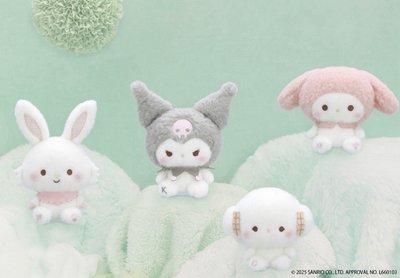 Sanrio 三麗鷗 Kuromi 酷洛米 Milky Boa 蓬鬆雲朵系列 景品娃娃