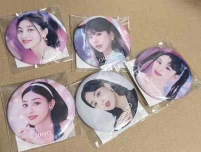 （全新未拆現貨 可當日寄出）twice 22 fm 徽章 志效 彩瑛