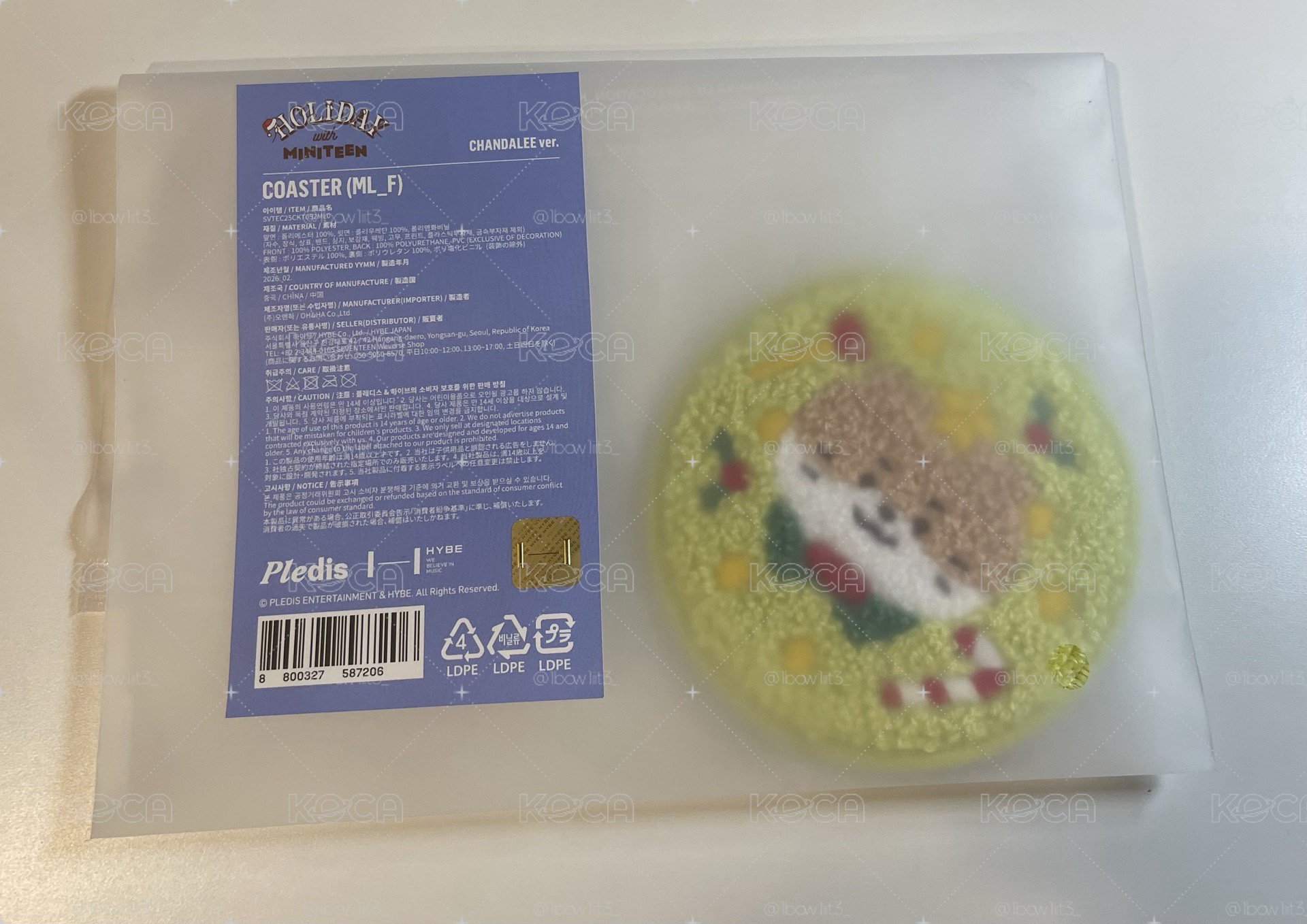 現貨 燦聖誕杯墊