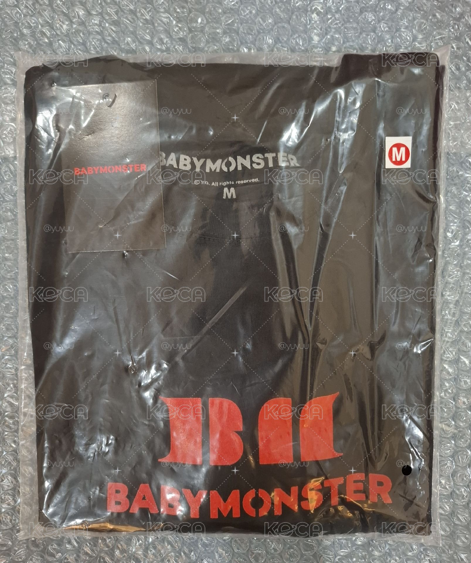 BABYMONSTER 25世巡黑T