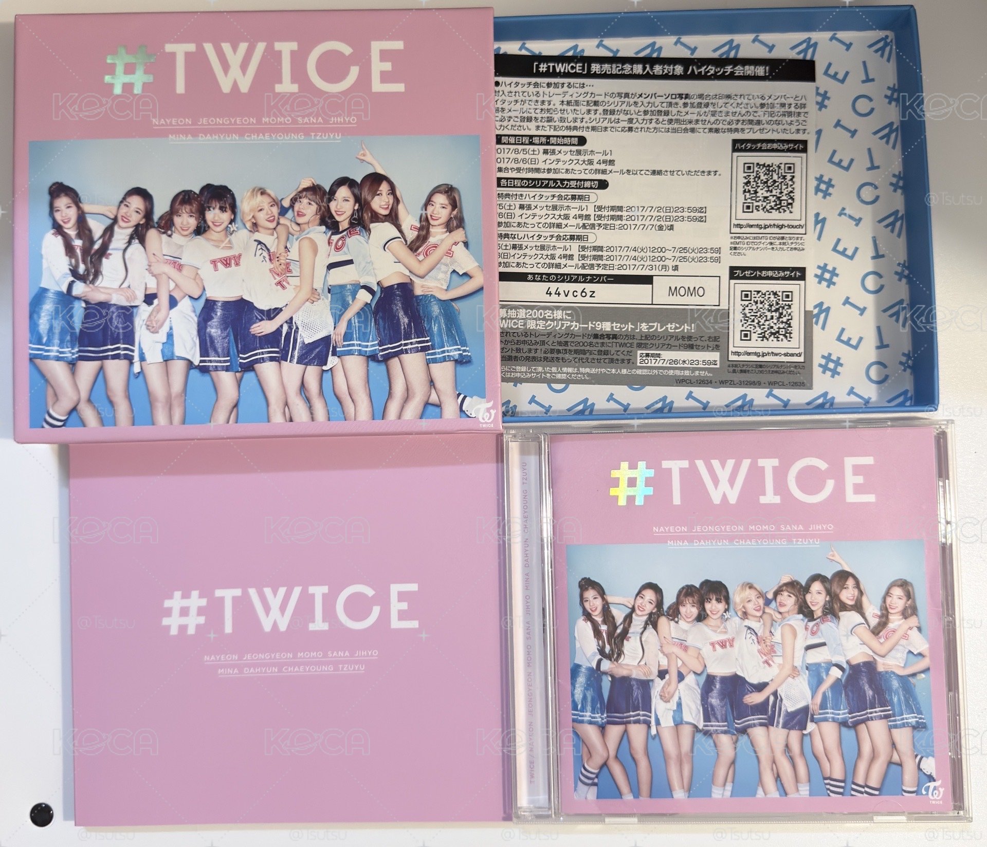 (現貨不拆出）絕版 twice 出道專輯 日本 出道showcase DVD 日巡