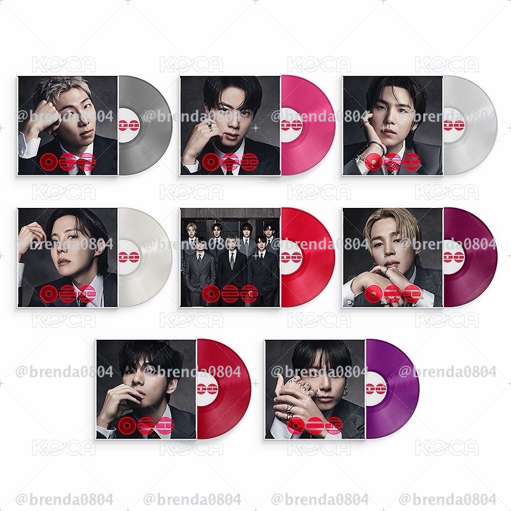 BTS 黑膠 Vinyl 美通 Target版