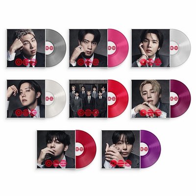 BTS 黑膠 Vinyl 美通 Target版