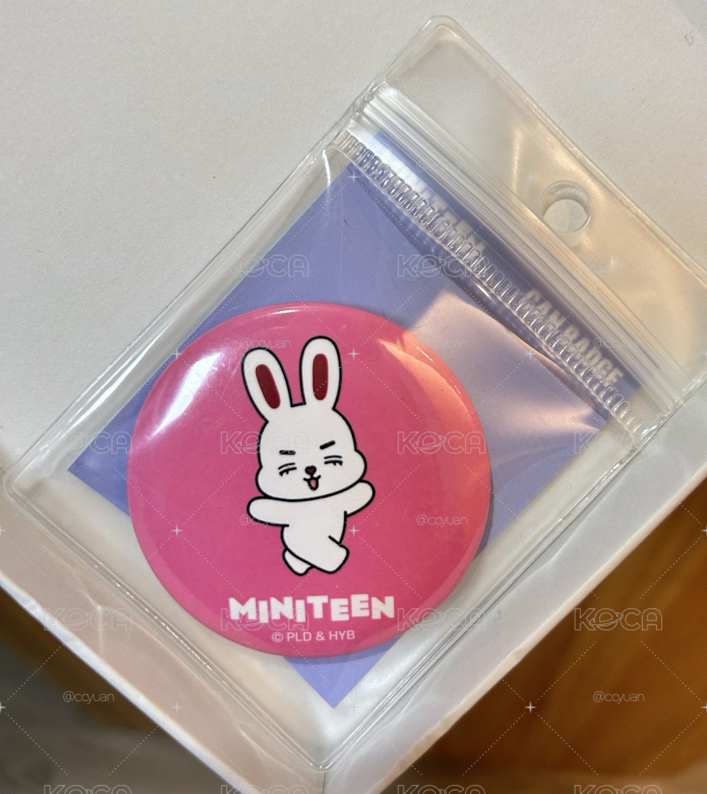 Miniteen徽章 哲
