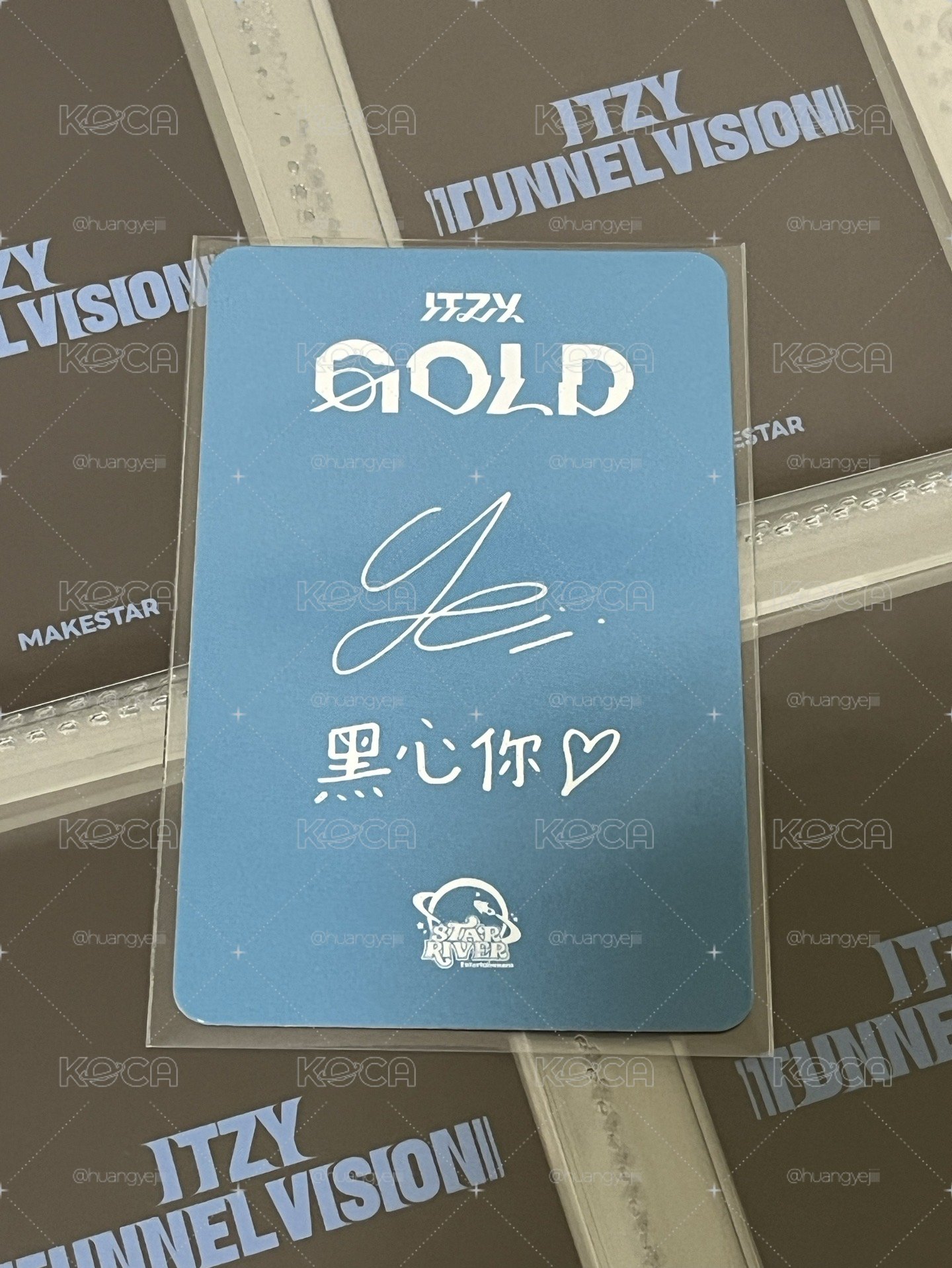 GOLD sr 預售 特典卡 B ver.