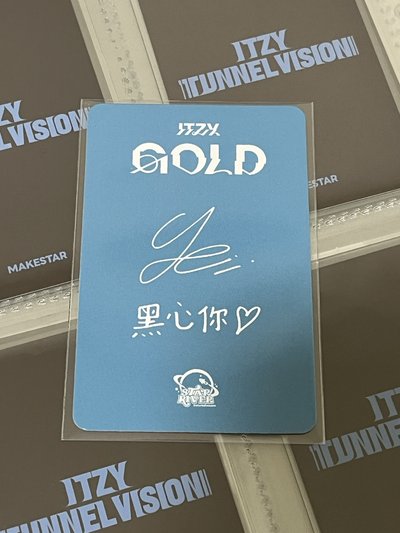 GOLD sr 預售 特典卡 B ver.