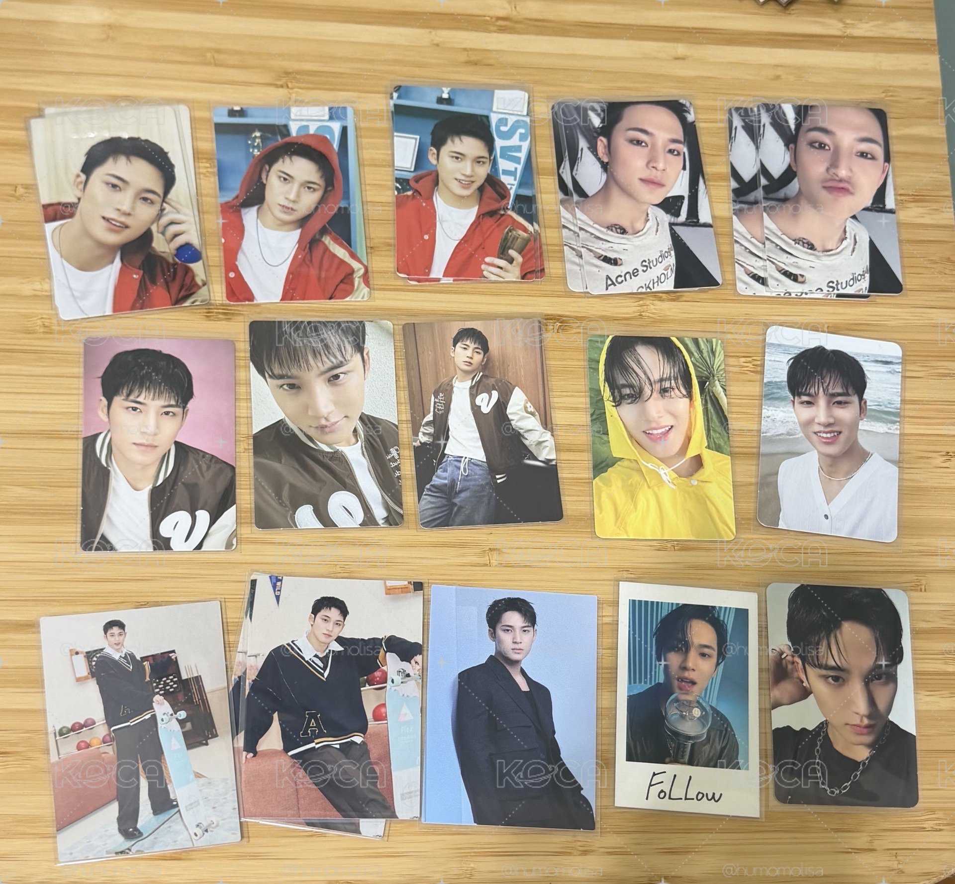 SEVENTEEN 珉奎 小卡們/專輯