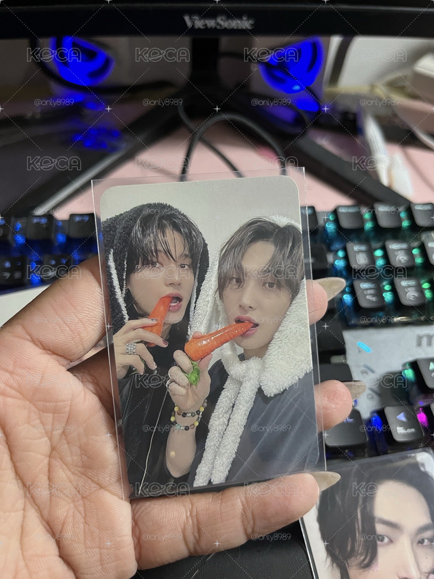 旼榮兔兔🐰胡蘿蔔雙人卡