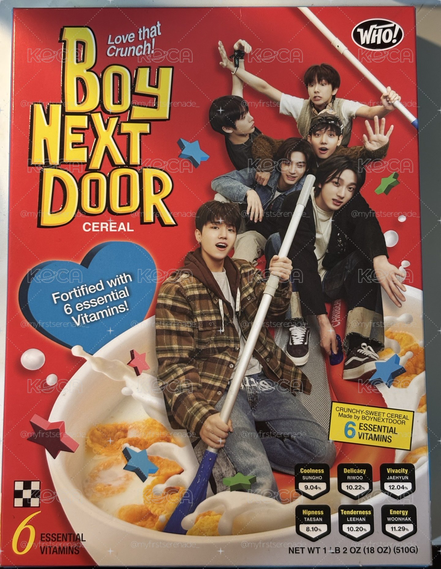 BND出道專麥片盒（含卡）🚪