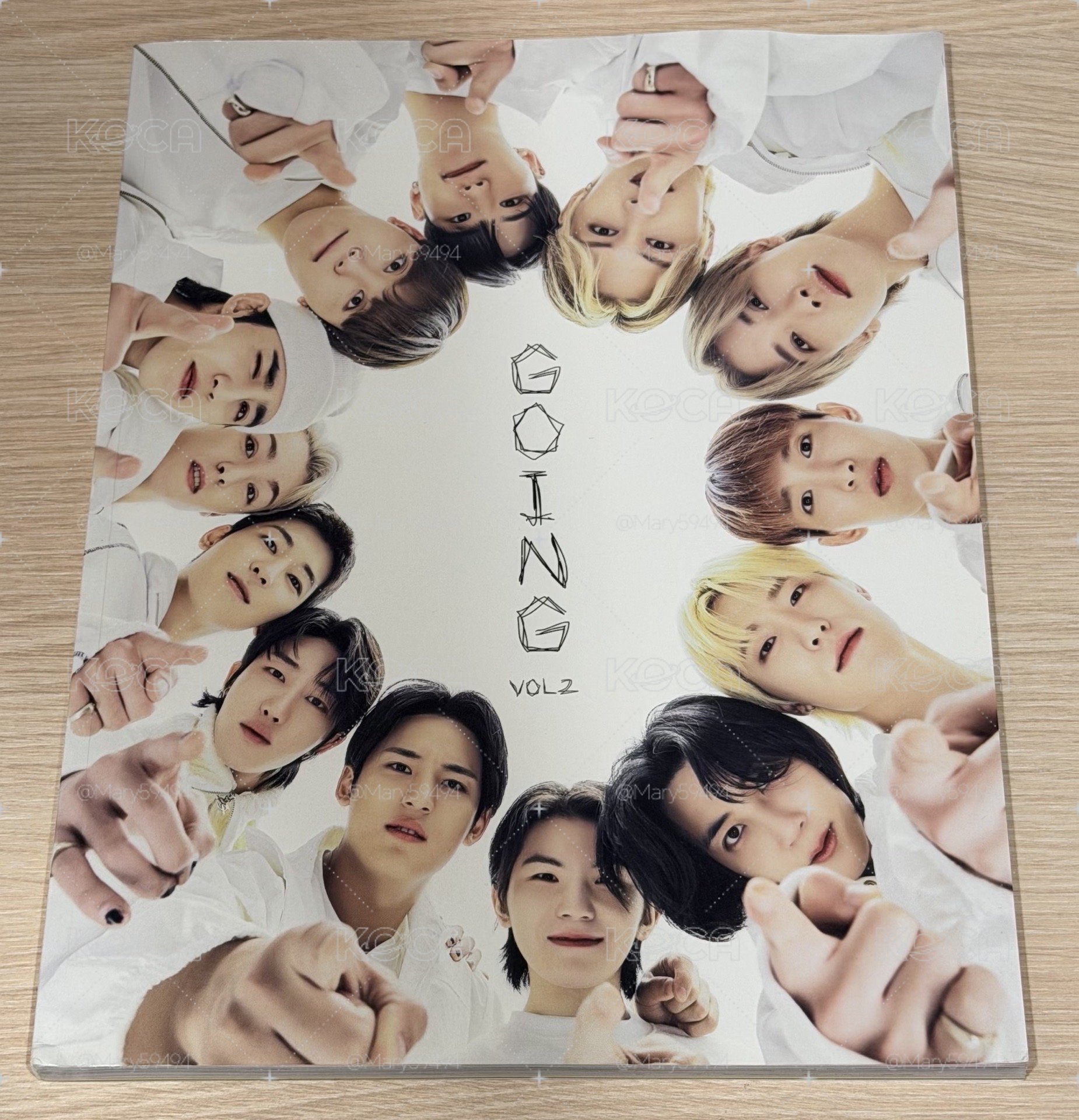 Going雜誌2.0 雜誌+黑版小卡一套
