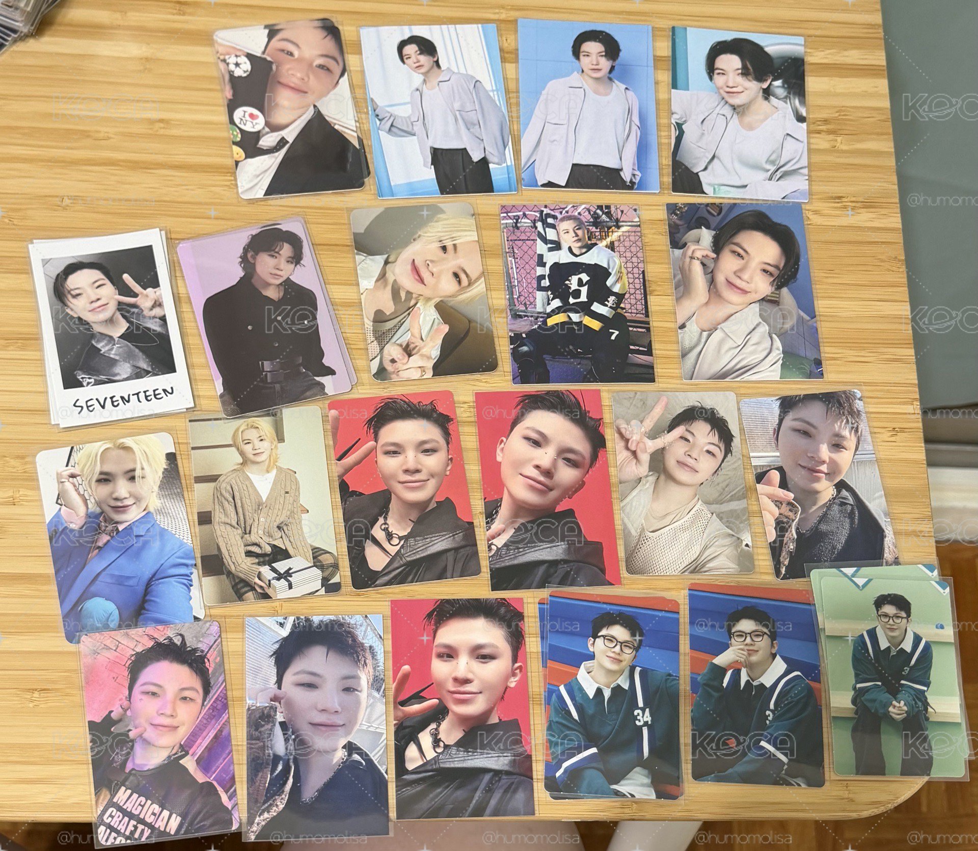 SEVENTEEN Woozi 小卡們