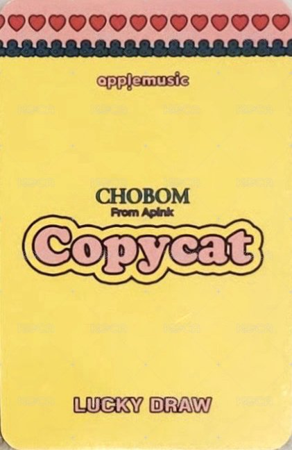 Copycat am 幸運卡  背面