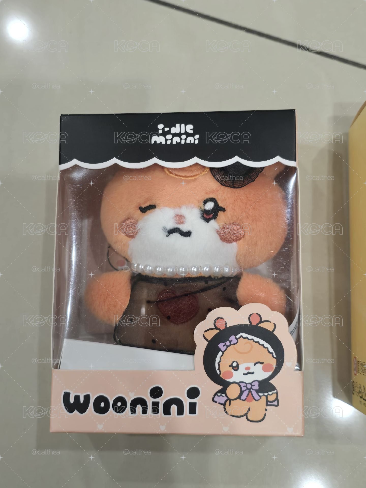 idle minini 快閃店 娃娃玩偶 含小卡minini 娃 wooninil 全新未拆 雨琦