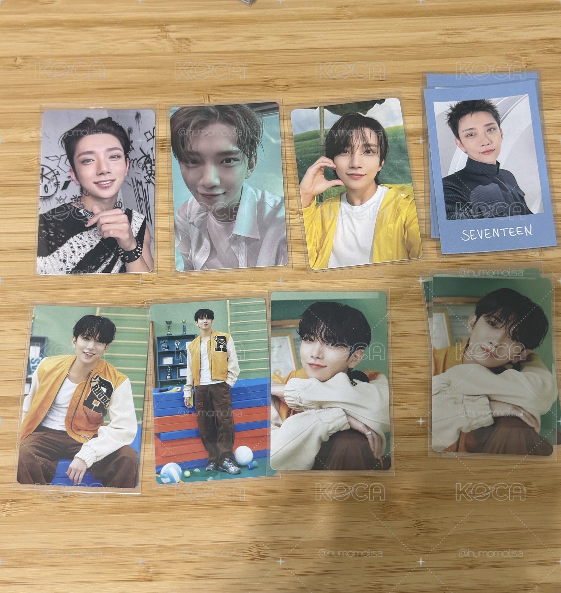 SEVENTEEN Joshua 小卡們