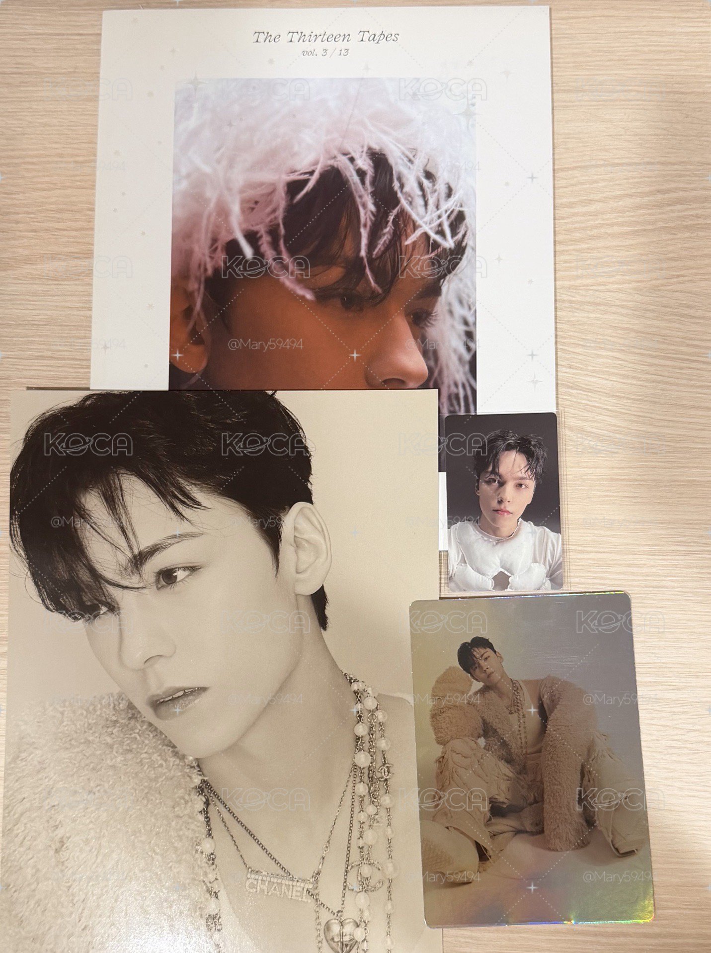 Vernon TTT 雜誌小卡