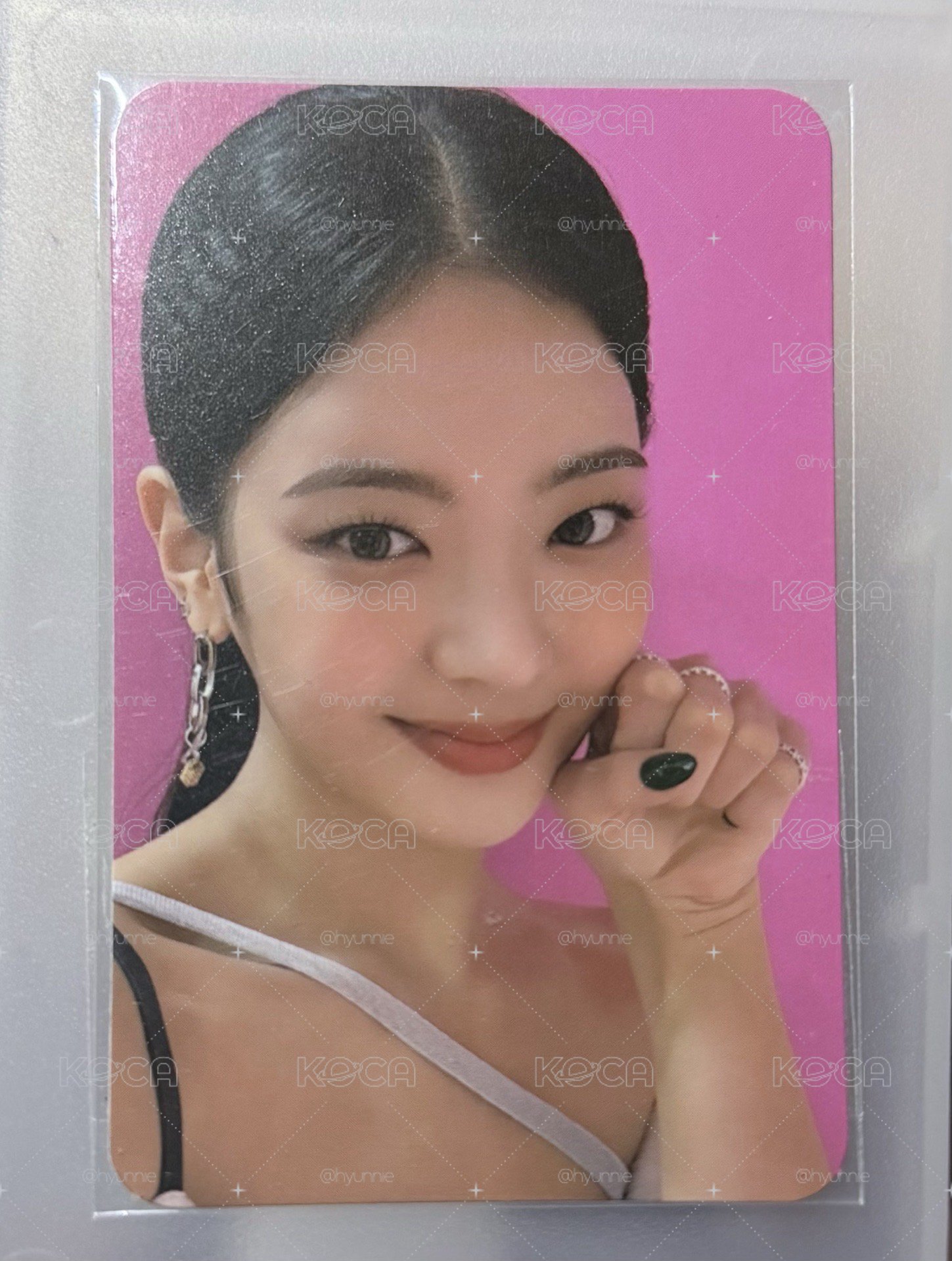 Yes24 預售粒 LIA特典卡