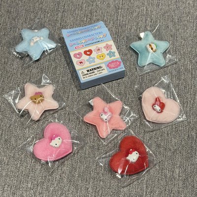 現貨🍭三麗鷗心動色彩系列 毛絨絨髮夾