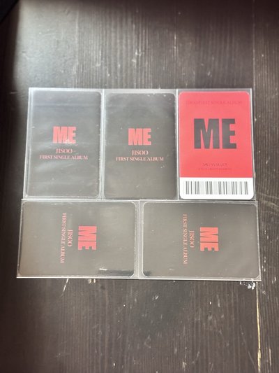 Jisoo官拍小卡 ME特典（整圖20）