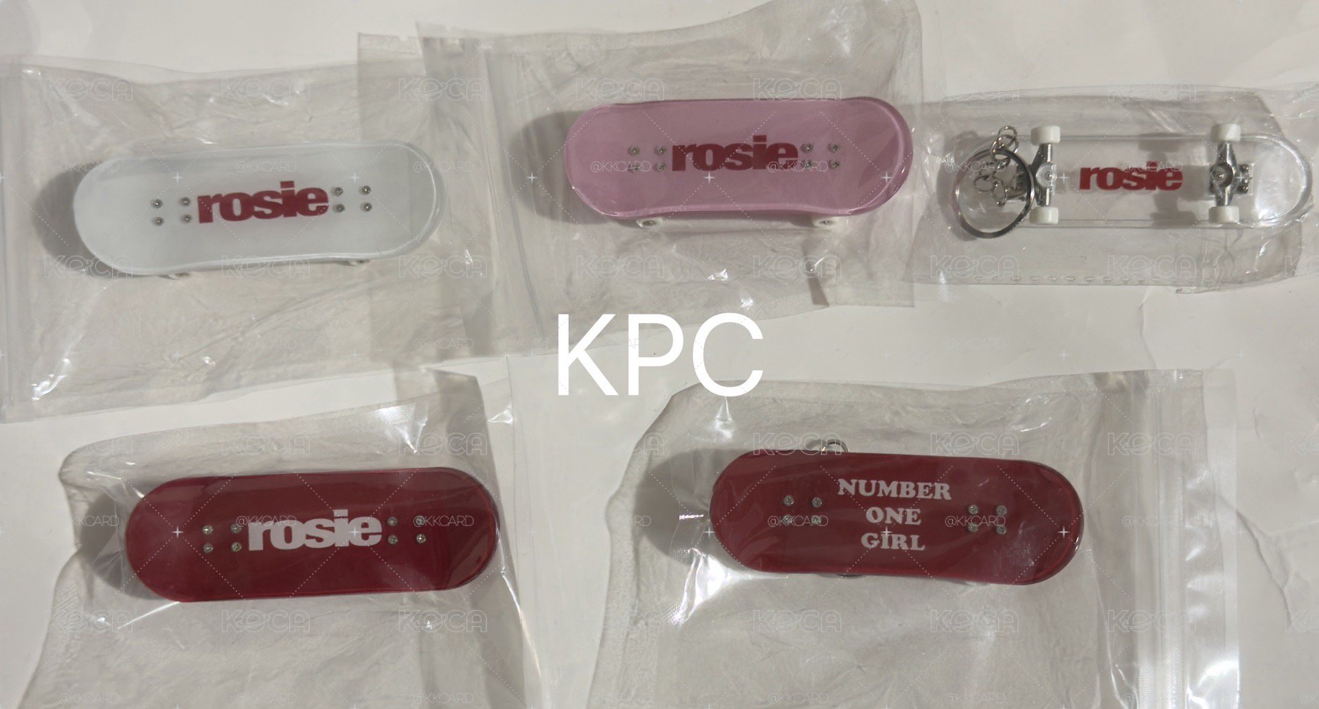 現貨 BLACKPINK ROSÉ 快閃店 滑板鑰匙圈