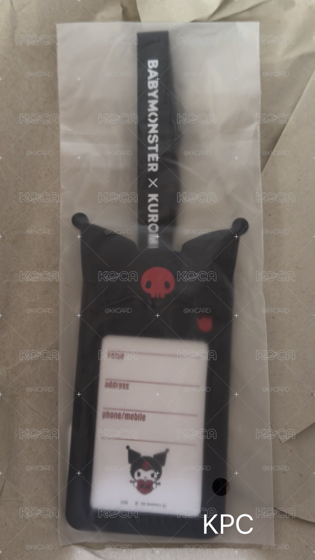 現貨 BABYMONSTER 酷洛米聯名 行李吊牌 全新未拆