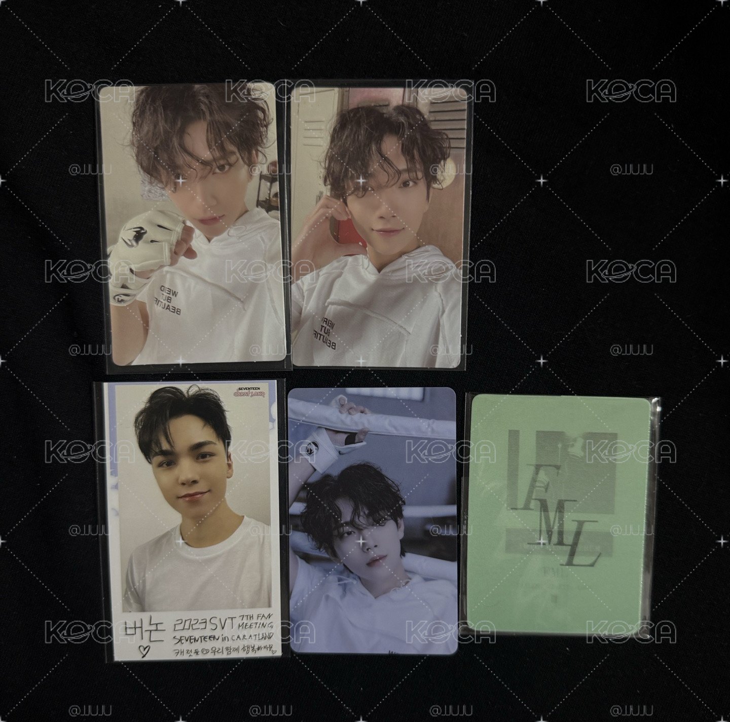 SEVENTEEN 迷10FML電子專 專卡 特典 整圖