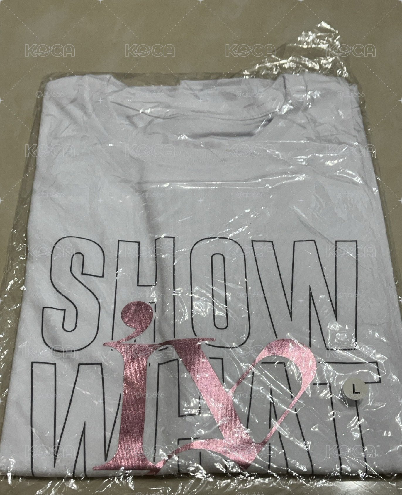 IVE東蛋安可短T 趕快買來穿去二巡大阪場！
