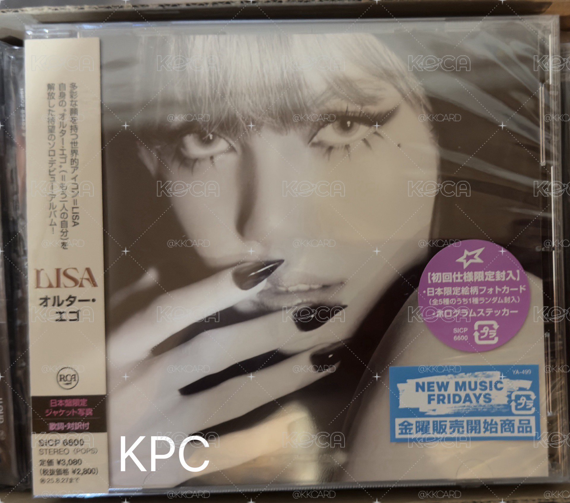 現貨 BLACKPINK LISA 日專 全新未拆