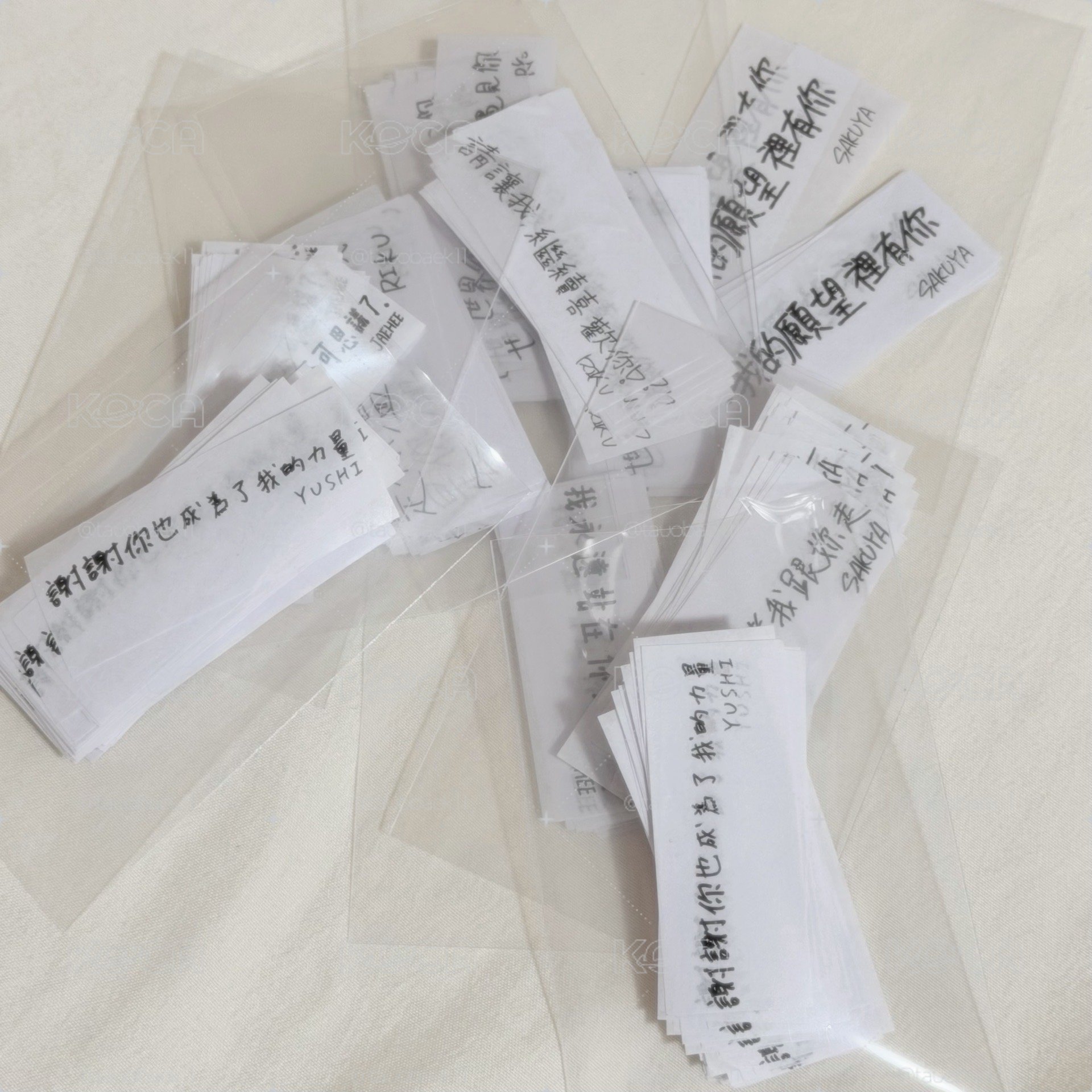 台北&高雄場紙花
