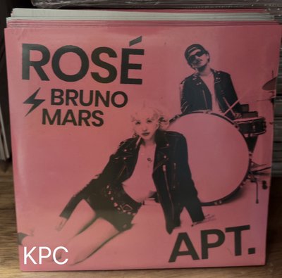 現貨 BLACKPINK ROSÉ APT 黑膠  全新未拆