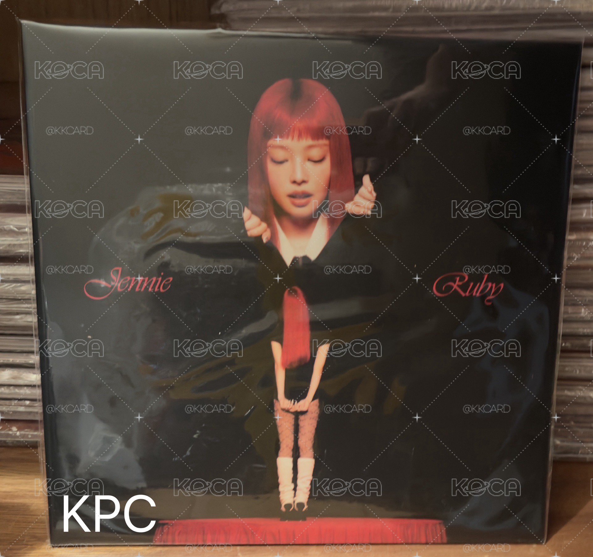 現貨 BLACKPINK JENNIE RUBY 黑膠 全新未拆