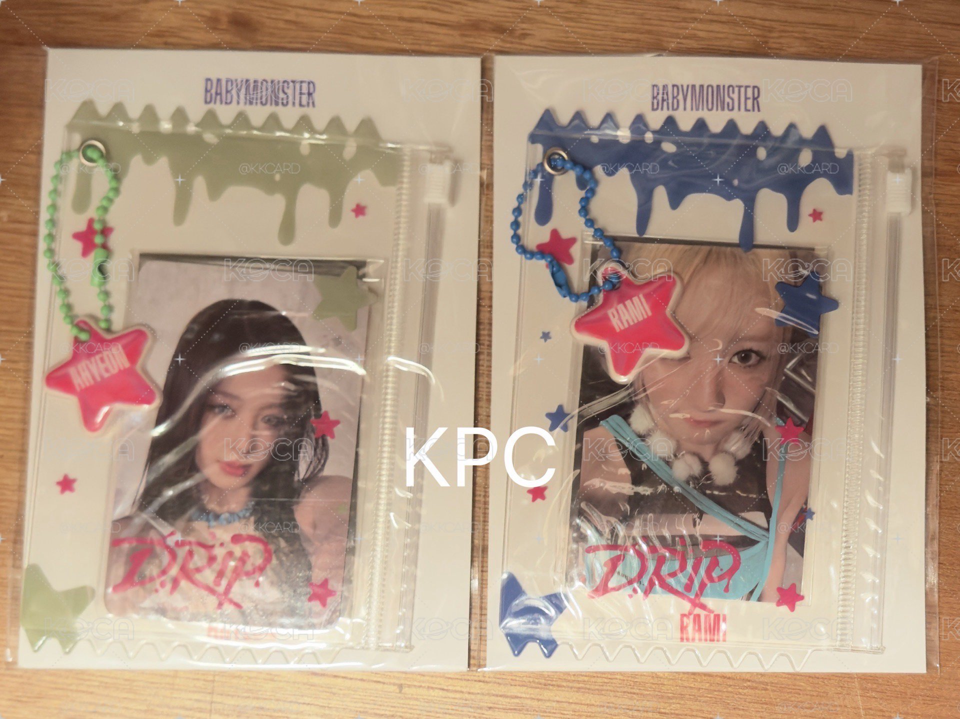 現貨 BABYMONSTER AHYEON RAMI PVC收納袋小卡組 全新未拆