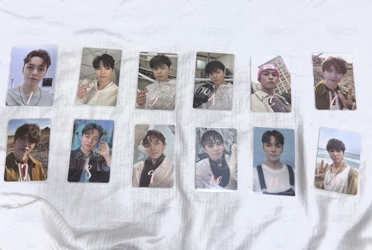 SEVENTEEN Vernon 崔澣率 崔瀚率 photocards