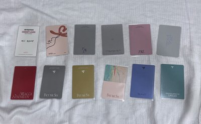 SEVENTEEN Mingyu 金珉奎 photocard（含泡泡奎、四格奎、特別二錄音室奎）