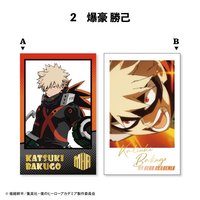 F-toys W口香糖燙金拍立得 爆豪勝己 拍立得 