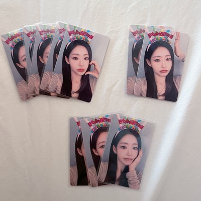 現貨！4/6寄出 Julie snapism 生日 小卡