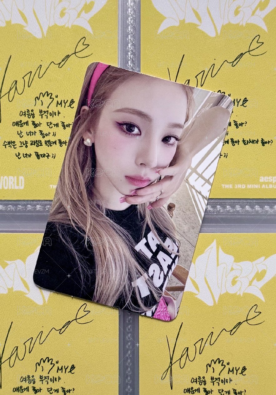 KARINA 金髮芭比柚專卡