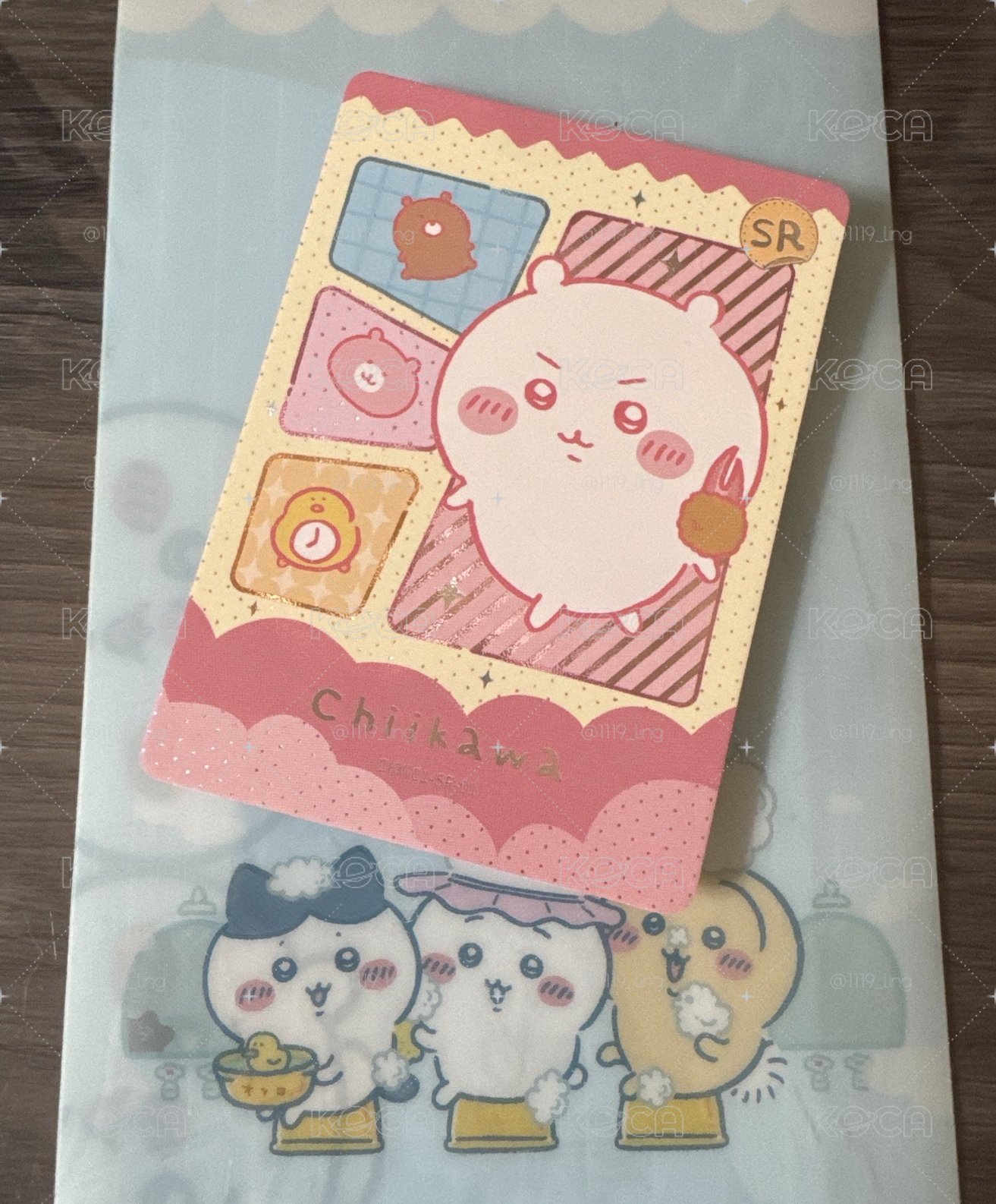 卡寶文創吉伊卡哇隨機卡包第一彈 SR 吉伊 CKW01-SR-01