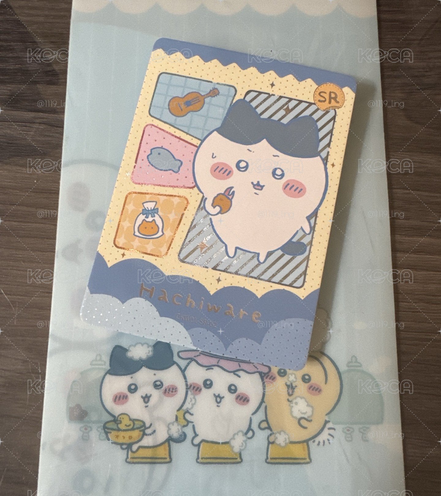 卡寶文創吉伊卡哇隨機卡包第一彈 SR 小八 CKW01-SR-02