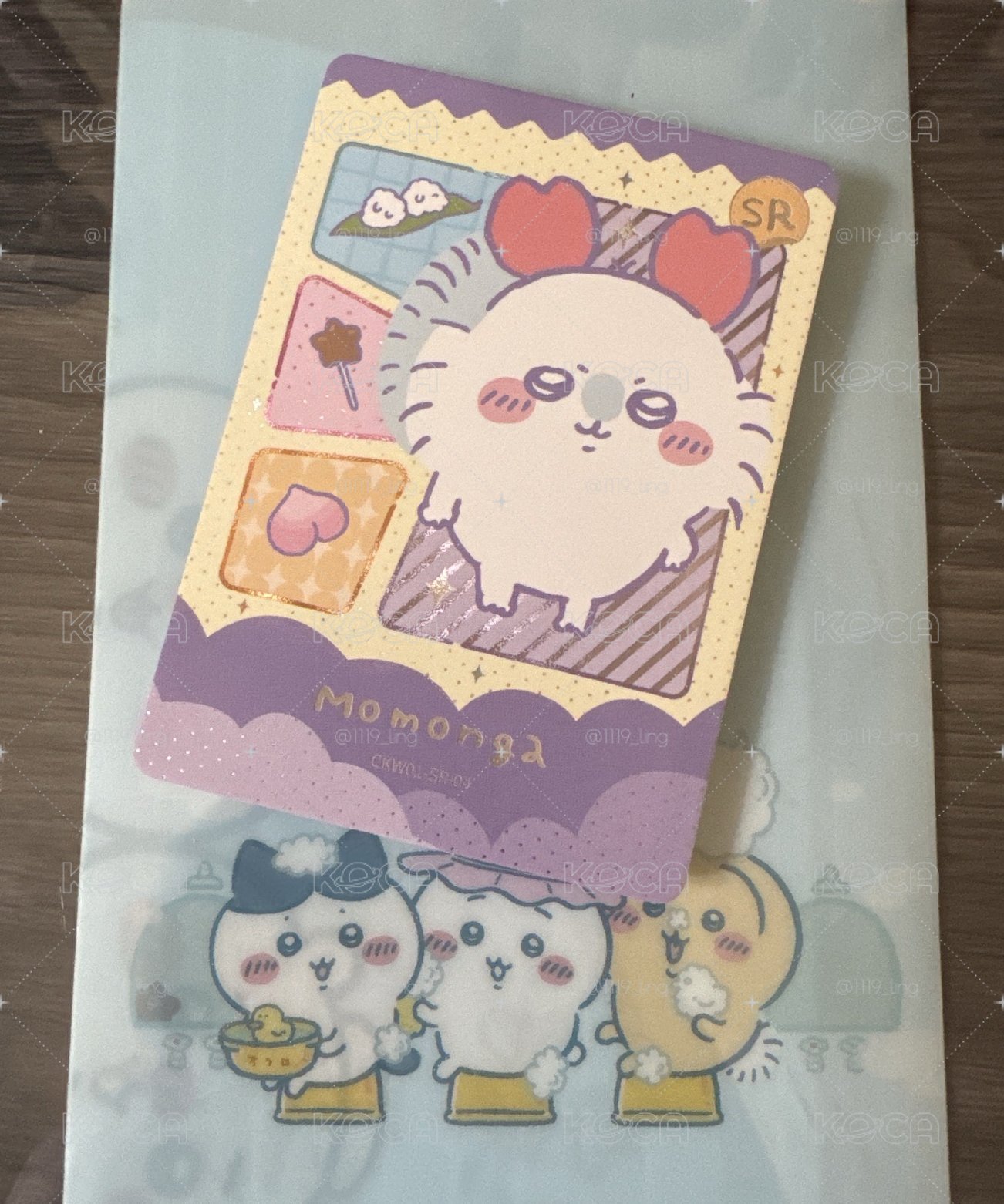 卡寶文創吉伊卡哇收藏卡第一彈 SR 小桃CKW01-SR-04
