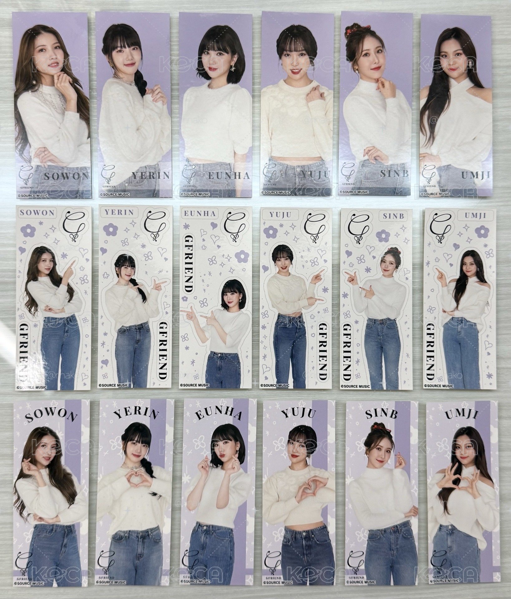 GFRIEND日本出道二週年 貼紙組