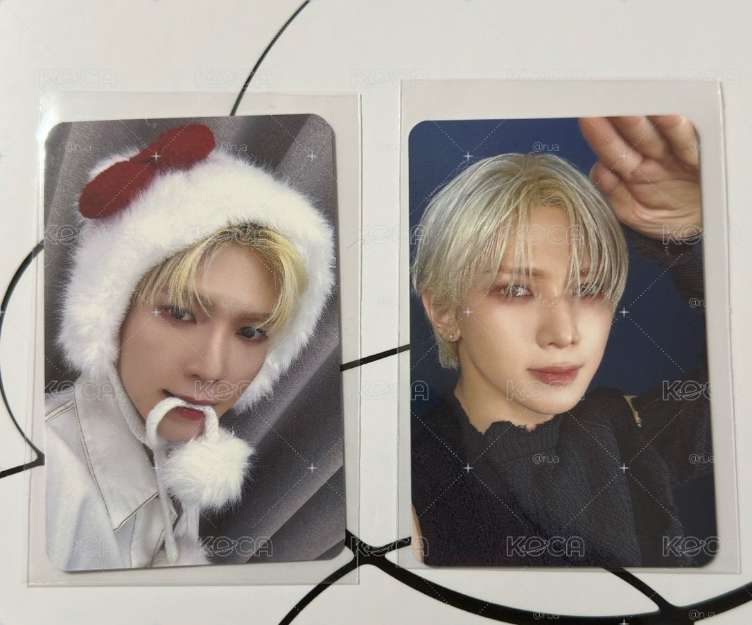 Ateez 呂尚特典 摸頭&kitty