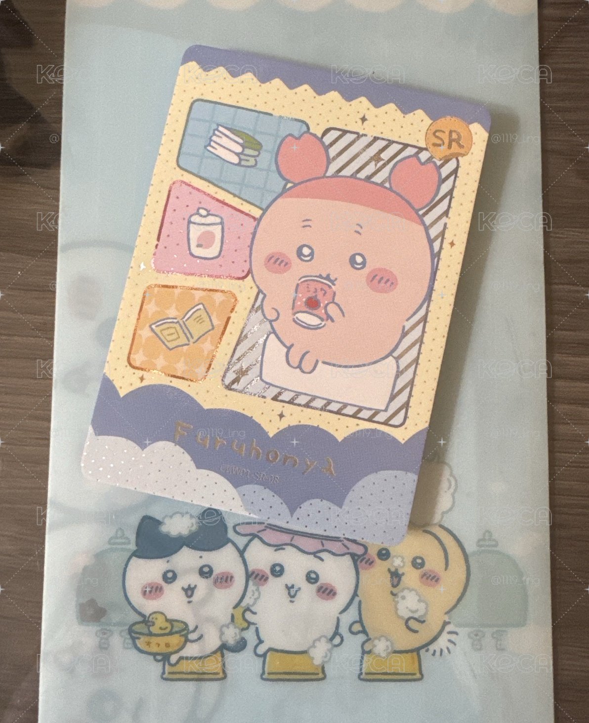 卡寶文創吉伊卡哇收藏卡第一彈 SR 古本屋 CKW01-SR-08