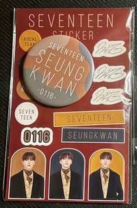 一番賞徽章+貼紙（寛）