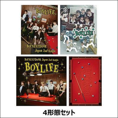 [預購] BOYLIFE 未拆專輯4SET(含環球特典)