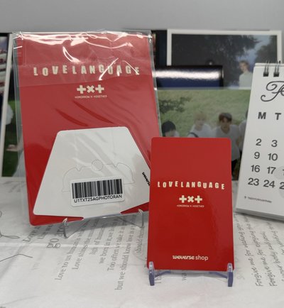 TXT 崔杋圭 愛之語 特典卡（大卡+小卡）