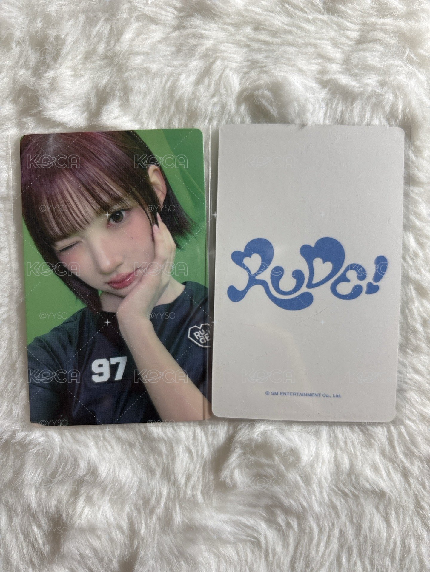 jiwoo Rude! ju 1.0 幸運卡 