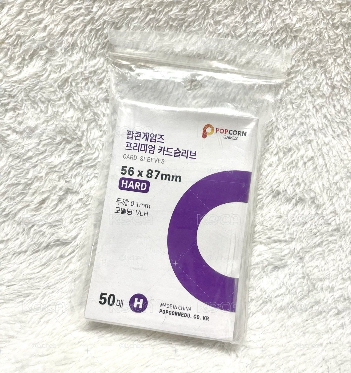 卡膜 1包$20 / 10包$180（薄款 50張 平口 透明卡套 小卡必備）